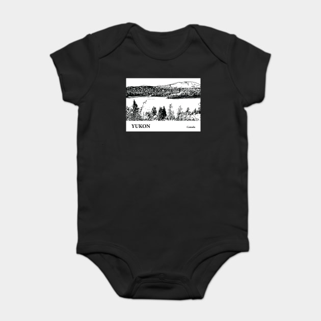 Yukon Canada Baby Bodysuit by Lakeric